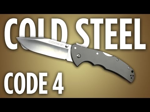 Cold Steel Code 4, CTS-XHP Knife Review (KNIFE BLITZ)