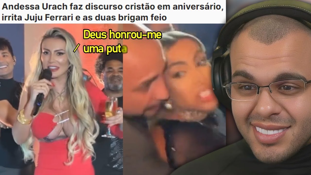 ANDRESSA URACH E JUJU FERRARI BRIGAM FEIO EM FESTA DO PRIVACY