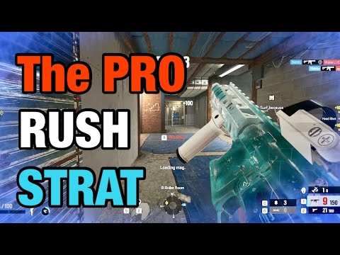 The PRO LEAGUE RUSH STRAT - Rainbow Six Siege