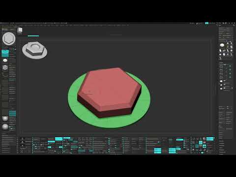 Making a Bolt in Zbrush: Video 5