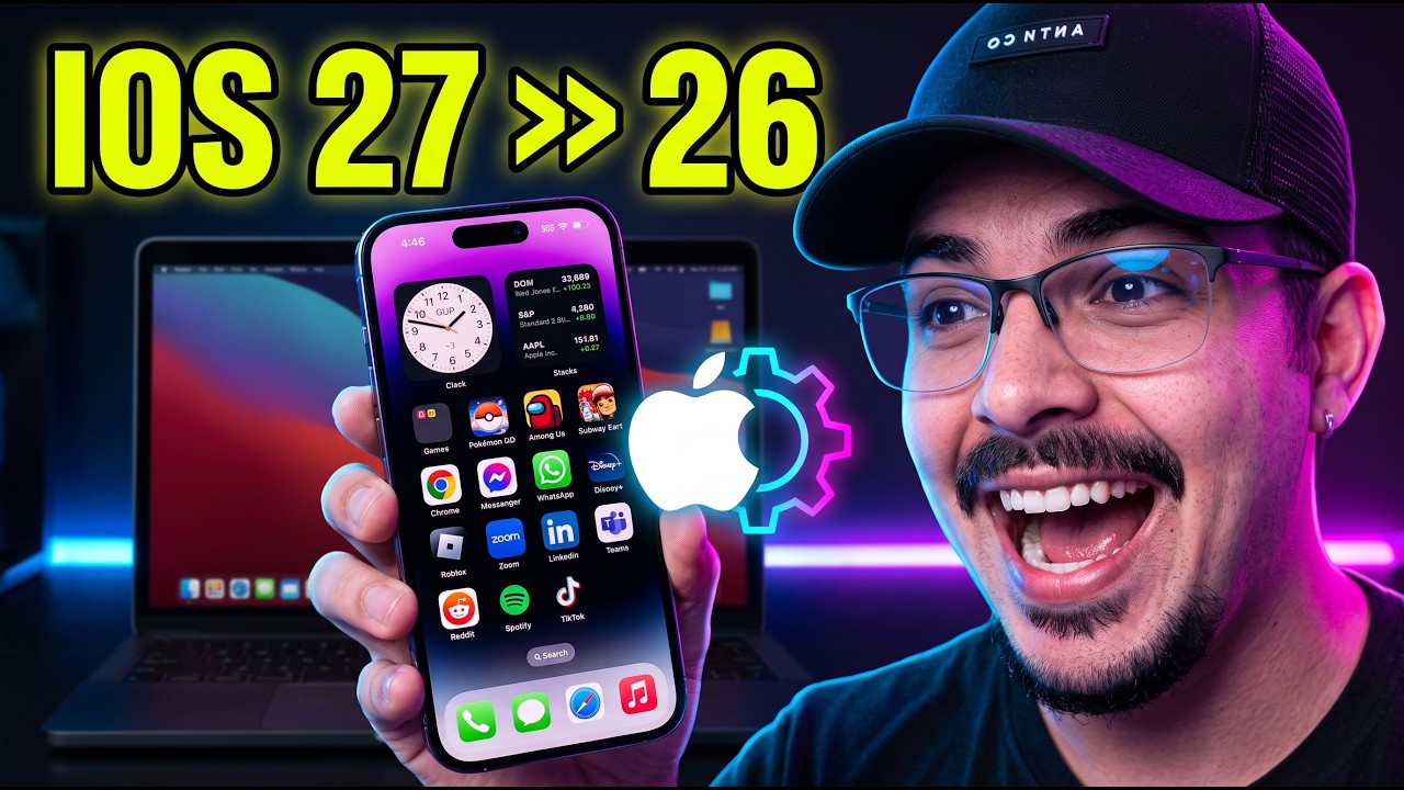🚨 TIRE O iOS 27 AGORA! Como Voltar para o iOS 26 (SEM PERDER NADA!)