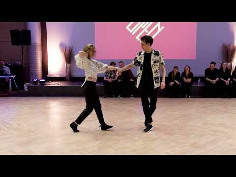 Lino Vierheilig & Arina Fedorova - 4th place Intermediate Jack&Jill Finals - Slovenian Open 2024