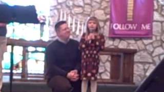 Alyssa Sings "Jesus Loves Me"