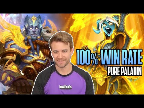 (Hearthstone) 100% Win Rate Pure Paladin
