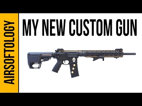 My New Custom Airsoft Gun from Thunderkiss NW | Airsoftology