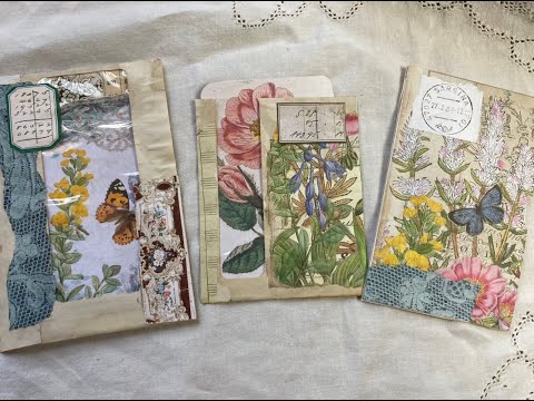 Tutorial recycled window envelope flips