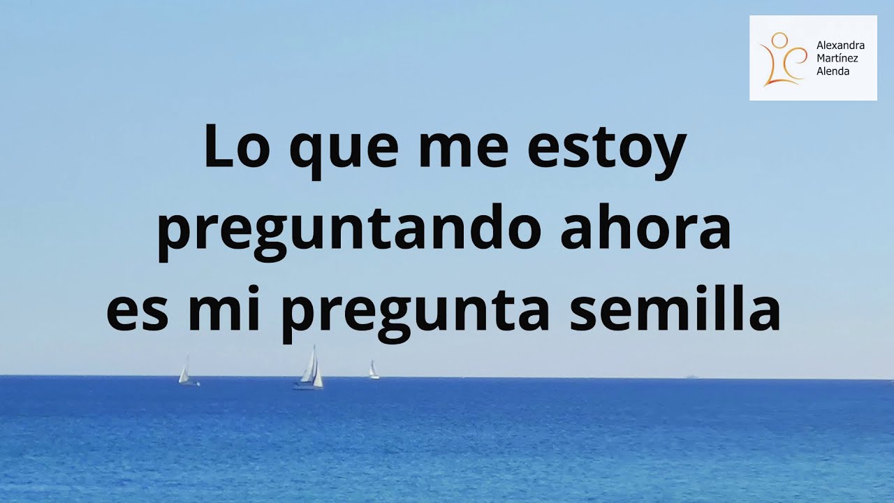<b>Pregunta 5:</b> Lo que me estoy preguntado ahora es mi pregunta semilla