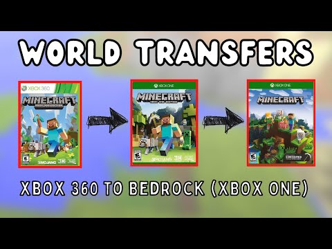 MINECRAFT XBOX 360 - Transferring world saves to Bedrock (XBOX ONE)