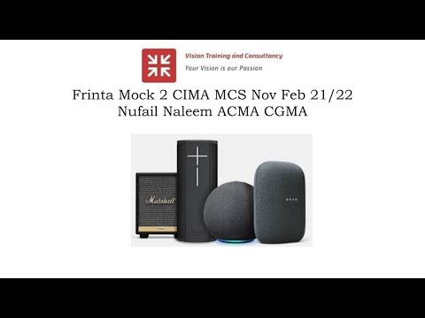Frinta Mock 2 November Feb 21 22 MCS #cgma #aicpa #mcs #flp