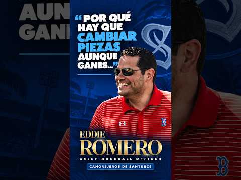 "Por qué hay que cambiar piezas..." | Eddie Romero | Cangrejeros de Santurce  #lbprc  #beisbol
