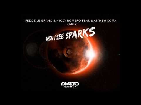 Fedde Le Grand & Nicky Romero vs Arty - When I See Sparks (Divago Mashup).wmv