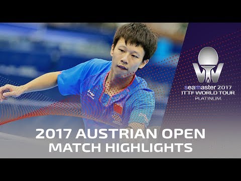 2017 Austrian Open Highlights: Lin Gaoyuan vs Robert Gardos (R16)