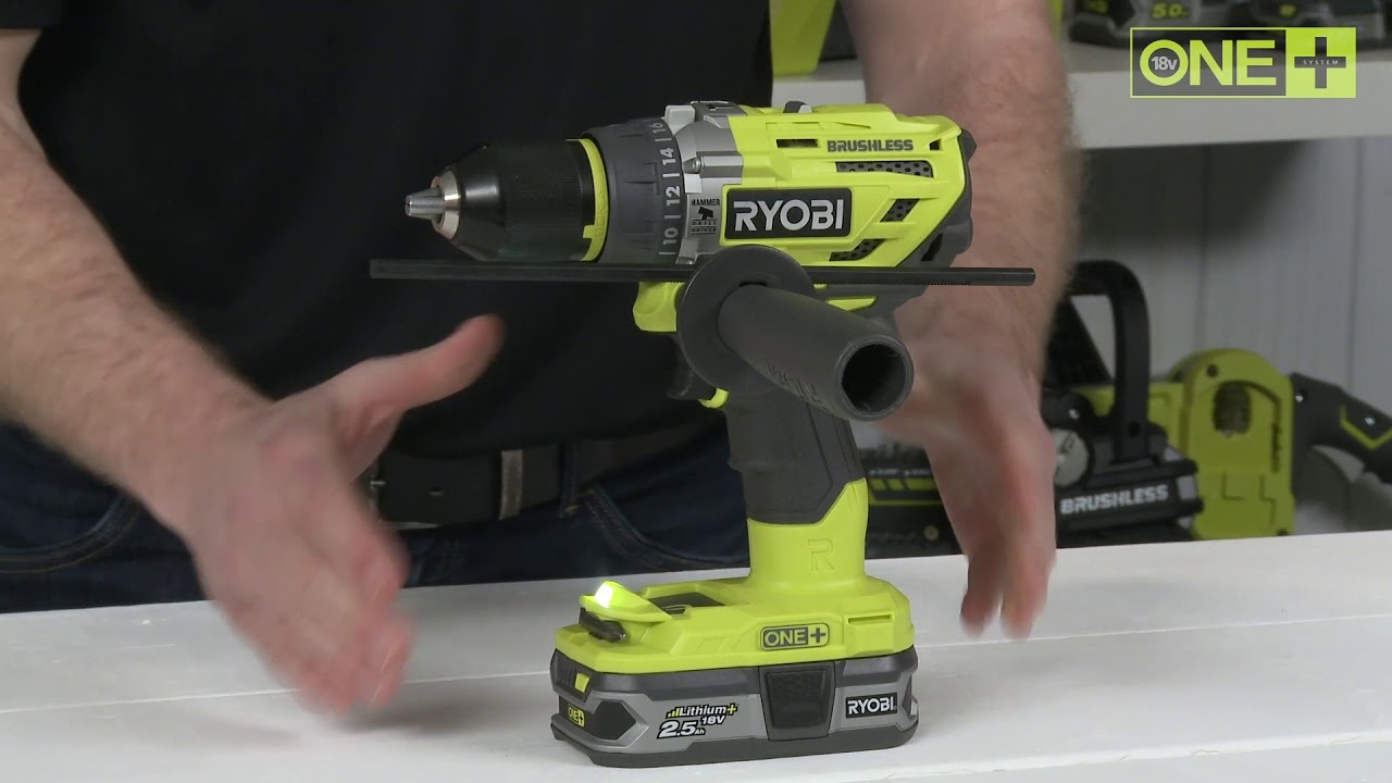 Ryobi Cordless Brushless Percussion Drill R18PD70 18V