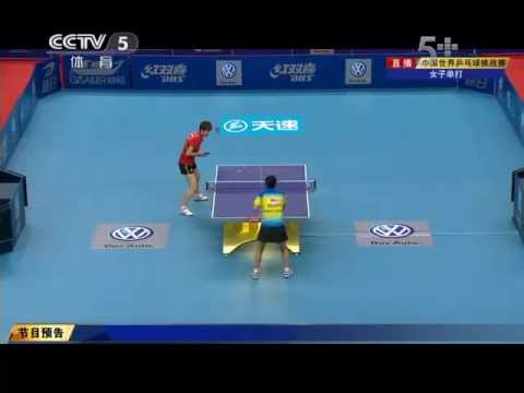 2012 China vs World: DING Ning - KIM Kyung Ah [Full Match/Chinese]