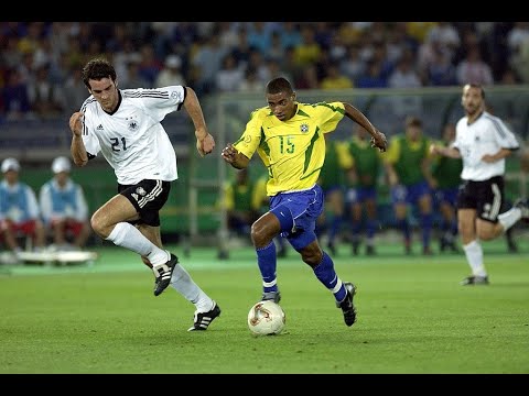 Kleberson destroyed the 2002 WORLD CUP Final! The match that made Manchester United Buy Kleberson.