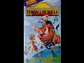 Digitized Closing To Around The World With Timon Pumbaa UK VHS