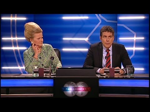 Vad kan det blå partiet om Nordafrika? - Parlamentet (TV4)