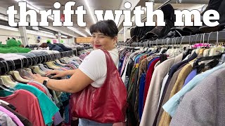 i POPPED OFF at the thrift! | thrifting for fall fashion 2023✨