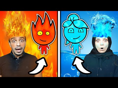 ATEŞ VE SU PARKUR OYUNU !! 😱 Roblox