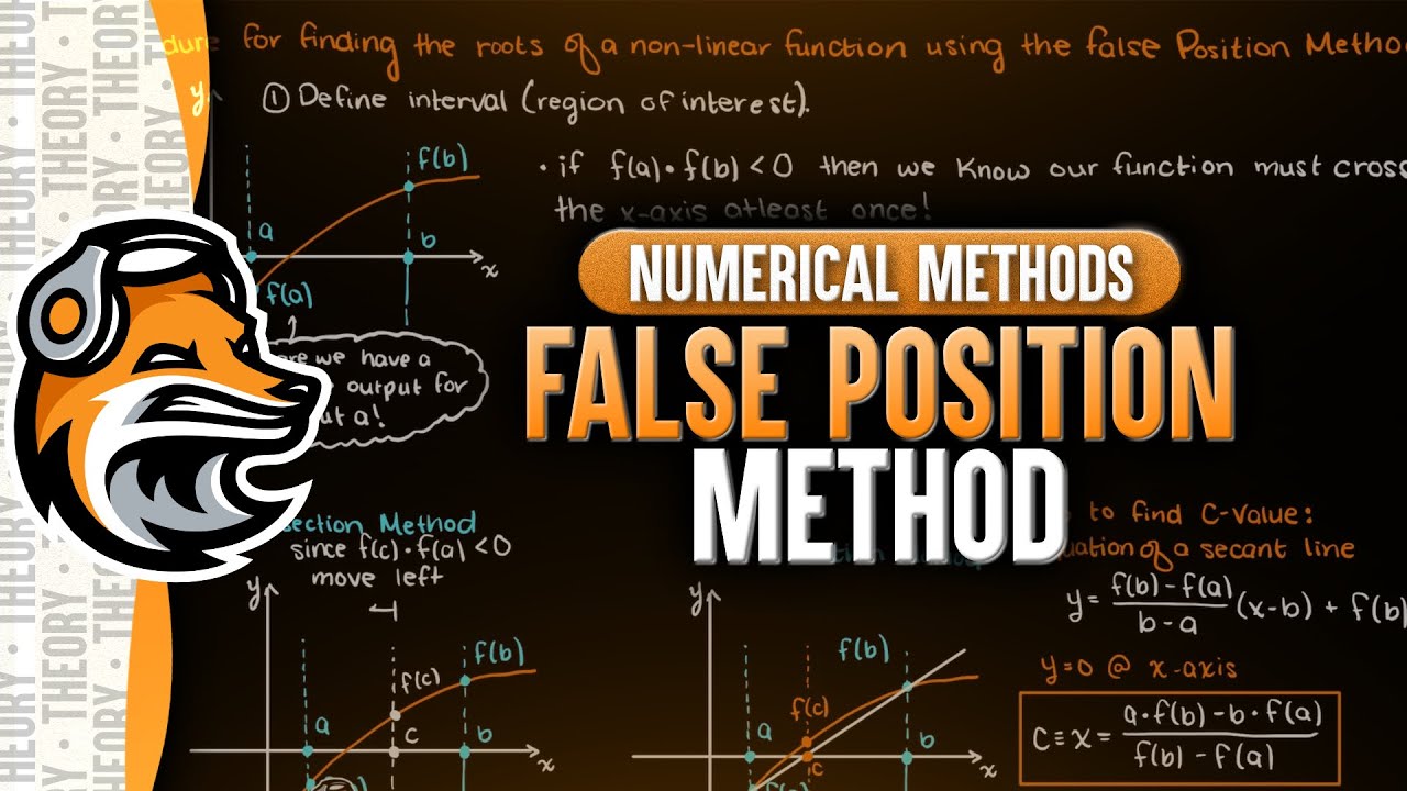 False Position Method | Numerical Methods