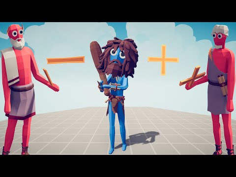 MATHEMATICIAN + PHILOSOPHER vs EVERY UNIT | TABS - Totally Accurate Battle Simulator