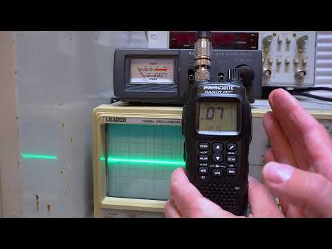 President Randy FCC Handheld CB Radio Service Menu