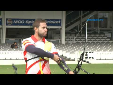 Andres Gomez v Ryan Tiack – recurve men’s 1st round | London 2012 Olympic Test Event