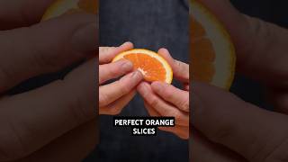 Bartender Secret 🍊 Tip for perfect Orange Slices