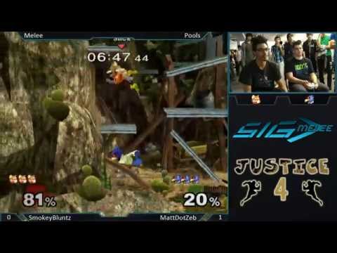 Justice 4 - Smokey Bluntz (Fox) vs MattDotZeb (Falco) - Pools