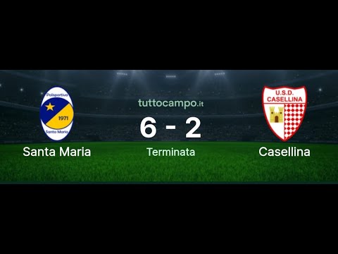 12° GIORNATA  SANTAMARIA VS CASELLINA  6-2 ; 06-12-2025 CAMP.UNDER 15 GIOV.GIRONE A