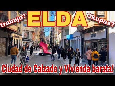 Elda, Alicante – Die Stadt der SCHUHE mit GÜNSTIGEM Wohnraum! #emigrarconana
