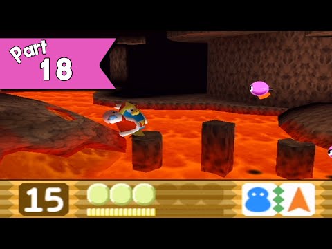 Kirby 64 REDUX walkthrough (w/ commentary) Part 18 - The Volcano!
