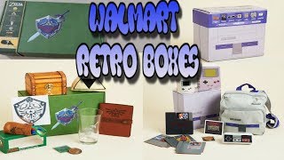 WALMART RETRO BOXES| SNES and LEGEND OF ZELDA
