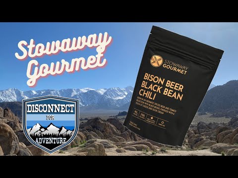 Desire the ultimate backpacking meal? Stowaway Bison Beer Black Bean Chili reviewed