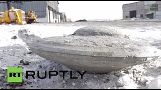 Russia: Proof UFOs exist? FLYING SAUCER discovered... UNDERGROUND!