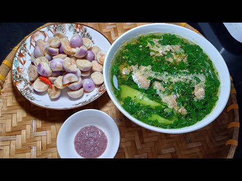 Cách nấu CANH CUA RAU ĐAY ngon.
