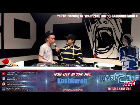 WARP2ONE Live @ Hardcore Radio: Koshkurah (05-12-2019)