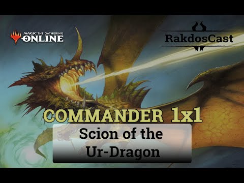 Commander 1x1 - Scion of the Ur-Dragon vs Yarok, the Desecrated - Magic Online