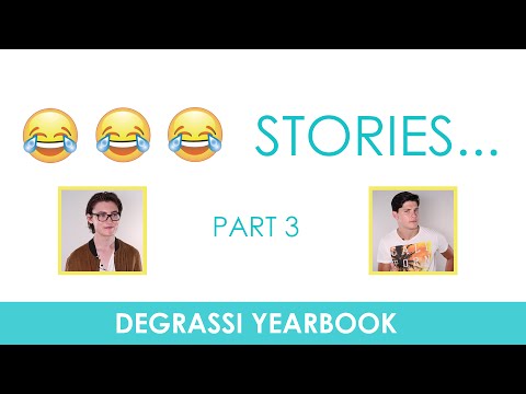 Degrassi Yearbook: Funny Stories... Part 3