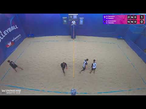 09:55 M. Bedukha / M. Kyselov - A. Antonenko / A. Zabuha 06.09.2022 | Winners Beach Volleyball