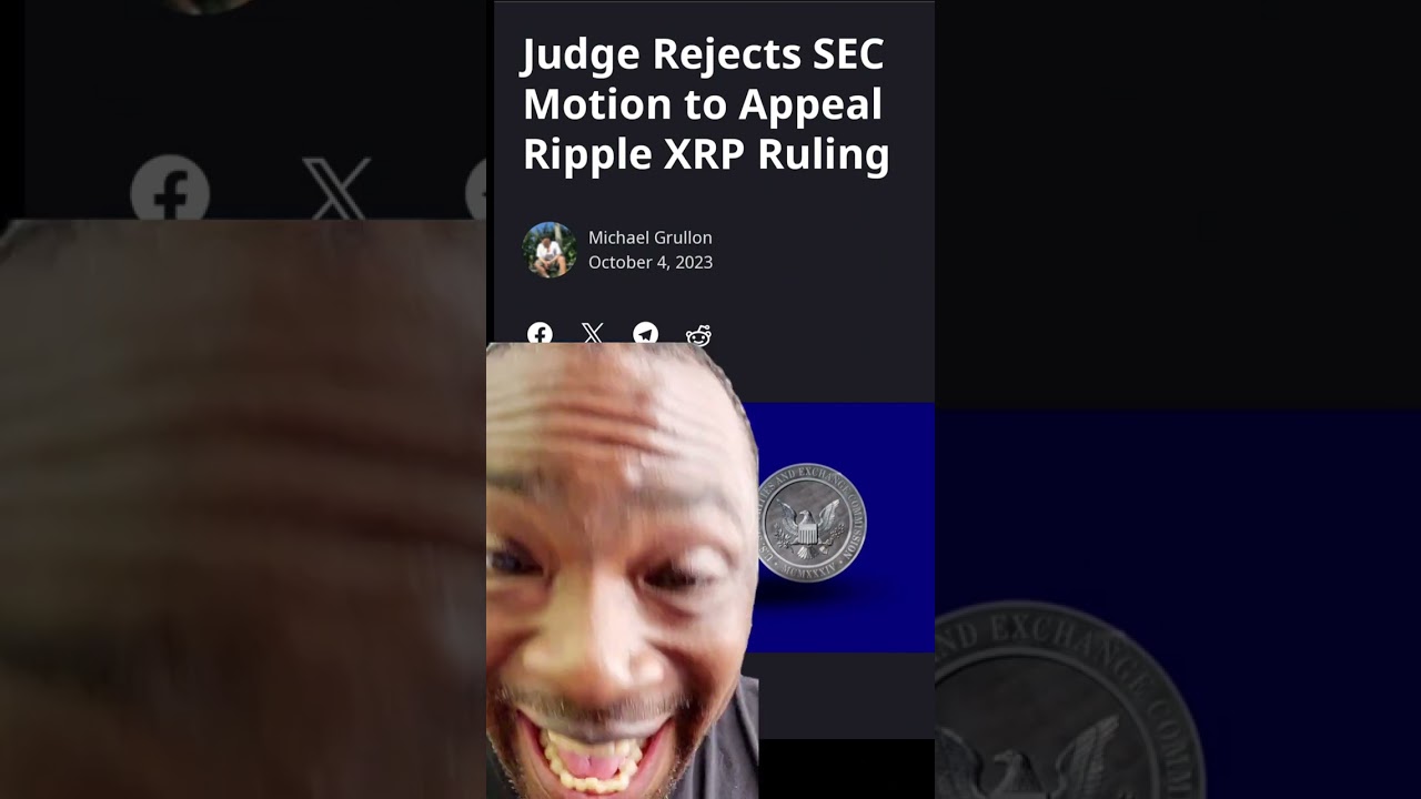 Judge Rejects SEC Motion to Appeal Ripple XRP Ruling