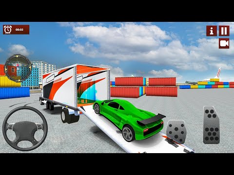 Car Transport Simulator 2021 - Transporter Trailer Truck Driving #2 - Android Gameplay