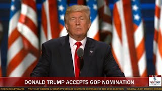 FULL SPEECH: Donald Trump Accepts Republican Nomination for President (7-21-16)