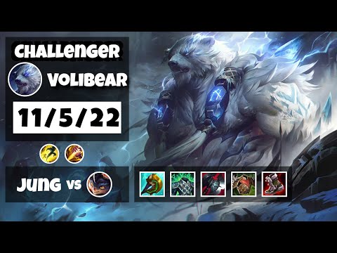 Volibear s11 Jungle Challenger Replay (11/5/22) - NA