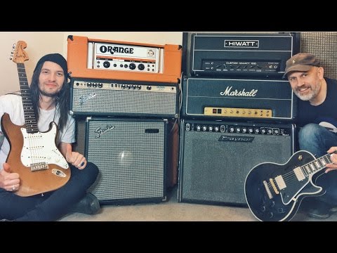 5 Classic Guitar Amps at FULL VOLUME through the same FULL STACK!
