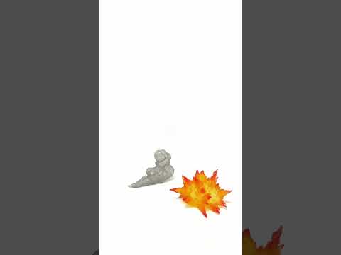 Airazor ATE my display stand! + where my blast effects & display bases are from! #shorts