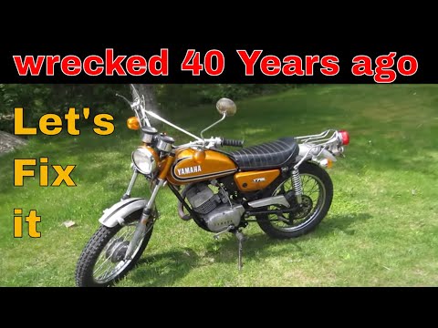 Found an Original 1973 Yamaha Enduro 175 in need of love