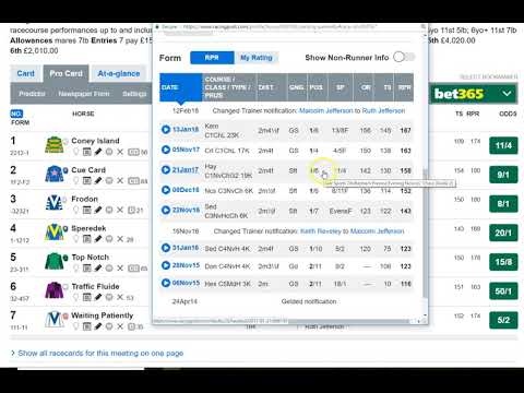 Ascot Chase Preview 17th Feb 2018
