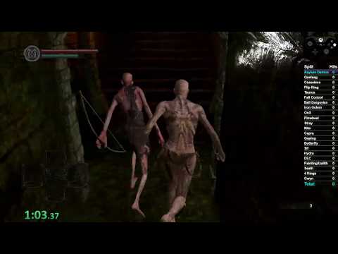 WORLDS FIRST 0 DAMAGE ALL BOSSES RUN - DARK SOULS