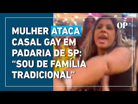 Mulher ataca casal gay em padaria de Santa Cecília, SP: "Sou de família tradicional"